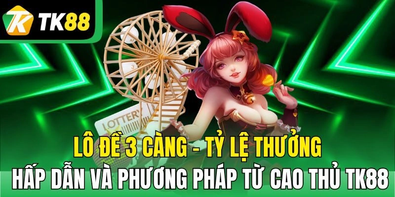 Lô Đề 3 Càng – Tỷ Lệ Thưởng Hấp Dẫn Và Phương Pháp Từ Cao Thủ TK88