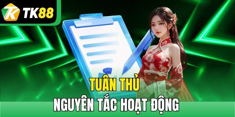 Tuân thủ nguyên tắc hoạt động